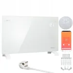 Elektriline konvektor klaaskorpusega, programmeeritav, 2500W, WiFi, valge