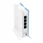 MikroTik hAP Lite TC RB941-2ND-TC traadita marsruuter, 2,4 GHz, 4xFE, CAPsMAN, toiteallikas