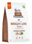 Koeratoit BRIT CARE k&uuml;&uuml;likulihaga ja riisiga kaalu kontrolliks, 3 kg