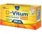 Toidulisand D-Vitum Forte 1000 IU, 120 kapslit