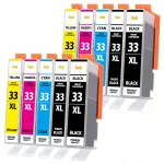 Tindikassetid INK 33XL, 10 tk, Epson Expression XP530/XP630/XP830/XP900/XP7100 printeritele