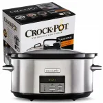Keraamiline aeglane keedupott CrockPot, 7,5 l, digitaalne, eemaldatav anum, retseptidega
