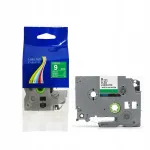 Kleepuv lint Brother TZe-725, 9 mm x 8 m, roheline valge kirjaga