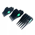 Juuksel&otilde;ikuse otsakute komplekt 32 mm, 38 mm, 51 mm, must, 3 tk