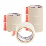 L&auml;bipaistev kleepuv teip PAKOVA, 48 mm x 45 m, 6 tk komplekt