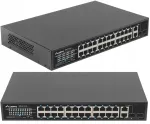24-pordiline PoE+ v&otilde;rgul&uuml;liti, 1GB, 2 SFP, 19" riiul, Cali, 360W, IP20