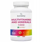 Multivitamiinide kompleks Bandini 365 tabletti, 24 vitamiini ja mineraali