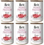 Brit Mono Protein konserveeritud koeratoit lambalihaga, 6 x 400 g