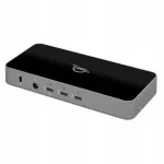 OWC Thunderbolt 5 jagaja, 3 Thunderbolt 5 pesa, &uuml;hilduv TB4, TB3, USB-C, 1 USB-A, toetab 8K 120Hz, 80 Gb/s