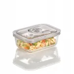 Klaasist vaakumtoiduanum CASO VacuBoxx EM, 600 ml, BPA-vaba