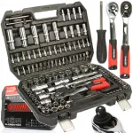 Torx padrunite komplekt koos kohvriga, 108 osa