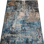 Vaip Fancy 160x230 cm, modernne, rohekaskaspunane, kivimustri