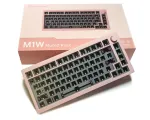 Juhtmevaba roosa klaviatuur MonsGeek M1W, RGB taustvalgus, hotswap