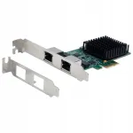 EXSYS EX-60112 v&otilde;rgukaart, 2,5 Gb/s, 2 PCIe pordi
