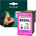 HP 653 XL v&auml;rvilised tindid, 18 ml