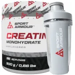 Kreatiini monoh&uuml;draat Sport Armour 300 g maitsetu tauriiniga