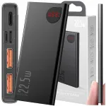 V&auml;line aku Baseus 10000mAh 22.5W USB USB-C Lightning Micro