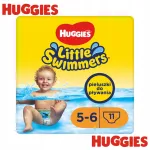 Huggies Little Swimmers ujumism&auml;hkmed suurus 5-6 (12-18 kg), 11 tk
