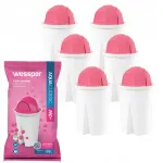Veekannufiltrid Wessper AquaClassic Mg+, 6 tk