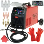 Keevitusmasin PRAKTIK MIG 200 SYNERGIC LED 200 A MIG MMA FLUX