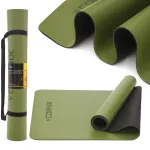 CORNIX jooga matt, 183x68 cm, 4 mm, kumm ja PU, libisemiskindel, lai