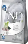 FARMINA N&D White Dog Adult Mini koeratoit meriahvenaga, spirulina ja fenkoliga, 5 kg