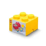 LEGO hoiukast Block 4 kollane 25 cm 40031732