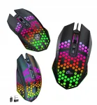 Juhtmevaba ergonoomiline m&auml;nguhiir, must
