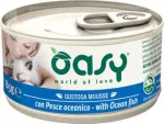 OASY Mousse m&auml;rg toit kassidele ookeanikalaga, 85 g