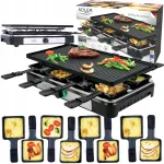 Elektriline raclette grill XXL 1400W kahepoolse labaga