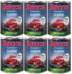 Koerakonservid Rocco Classic veise- ja hirvelihaga, 6 x 400 g