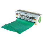THERA BAND treeningkumm, roheline, 2,5 m, tugev