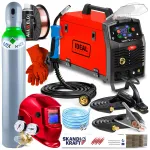 Keevitusmasin IDEAL PRAKTIK MIG 211 SYNERGY LED MMA TIG 200A alumiiniumile