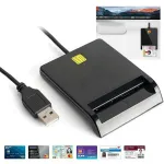 Proximity nutikas USB kiibi lugeja, &uuml;hilduv SIM ja ID-ga