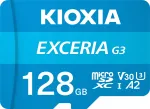 KIOXIA EXCERIA G3 128GB microSD m&auml;lukaart UHS-I U3