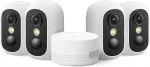 V&auml;lise IP-kaamera Anker eufy C35 komplekt 4+1, 1080p, 180 p&auml;eva aku, WiFi