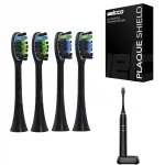 SAVE B 903 hambaharja otsikud, mustad, 4 tk