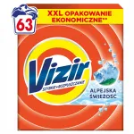 Vizir White pesupulber Alpide v&auml;rskusega, 3,465 kg, 63 pesukorda