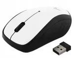 Juhtmevaba optiline hiir, 2400 DPI, 2.4GHz, valge, USB