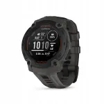Garmin Instinct E nutikell, must, kummist rihmaga