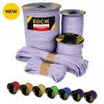 Paracord 4 mm, 50 m, lavendli v&auml;rvi, valmistatud Poolas