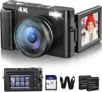 4K digitaalne kaamera DC101 fotodele ja videotele