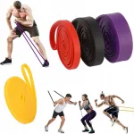 Fitness Resistance 4 kummist treeninguriba komplekt