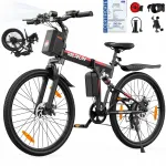 Kokkupandav elektriline m&auml;gijalgratas VARUN, 250W, 80 km, 48V 7,8Ah t&auml;iskasvanutele