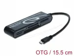 Kaardilugeja Delock 91732 5 pesaga, Micro USB OTG