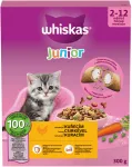 Kassitoit WHISKAS Junior kanaga, 300 g