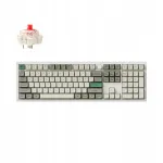 Juhtmevaba klaviatuur Keychron Q6 Max RGB, valge