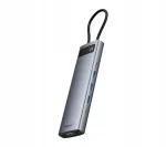 USB jagaja Baseus StarJoy Metal Glam 11-&uuml;hes, hall