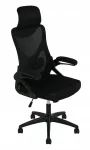 Kontoritool ratastega, must, 64x61x119/128,5 cm, nailonraam