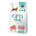 Kuiv toit steriliseeritud kassidele OPTIMEAL veiselihaga, 700 g